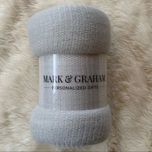 Mark and Graham throw blanket